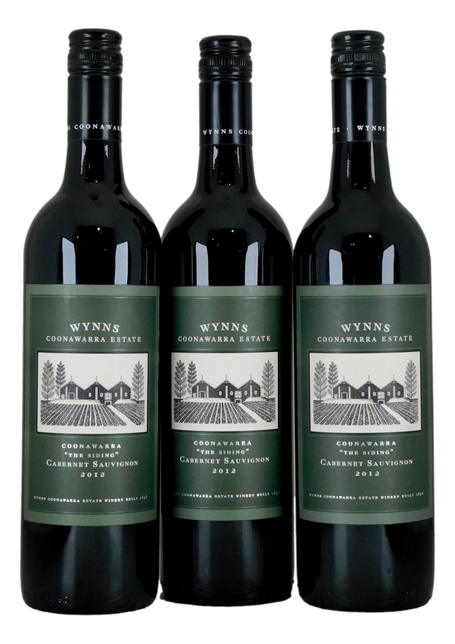 Wynns The Siding Cabernet Sauvignon  2012 (3x 750mL)