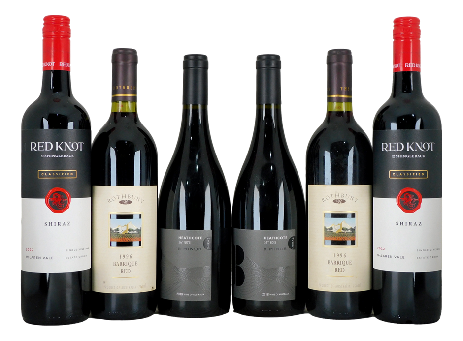Pack of Assorted  Red Wine (6x 750mL),