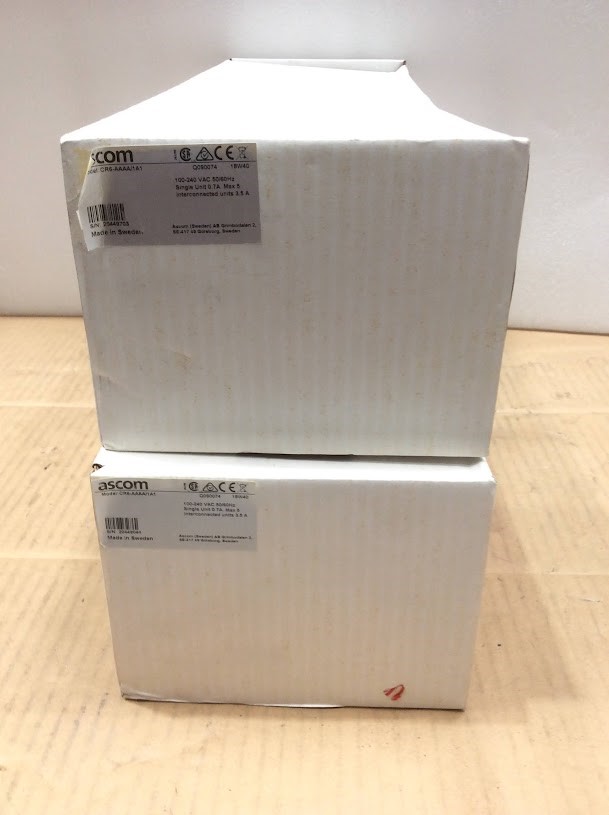 ascom CR6-AAAA/1A1 Battery Charging Rack New (Lot of 2)