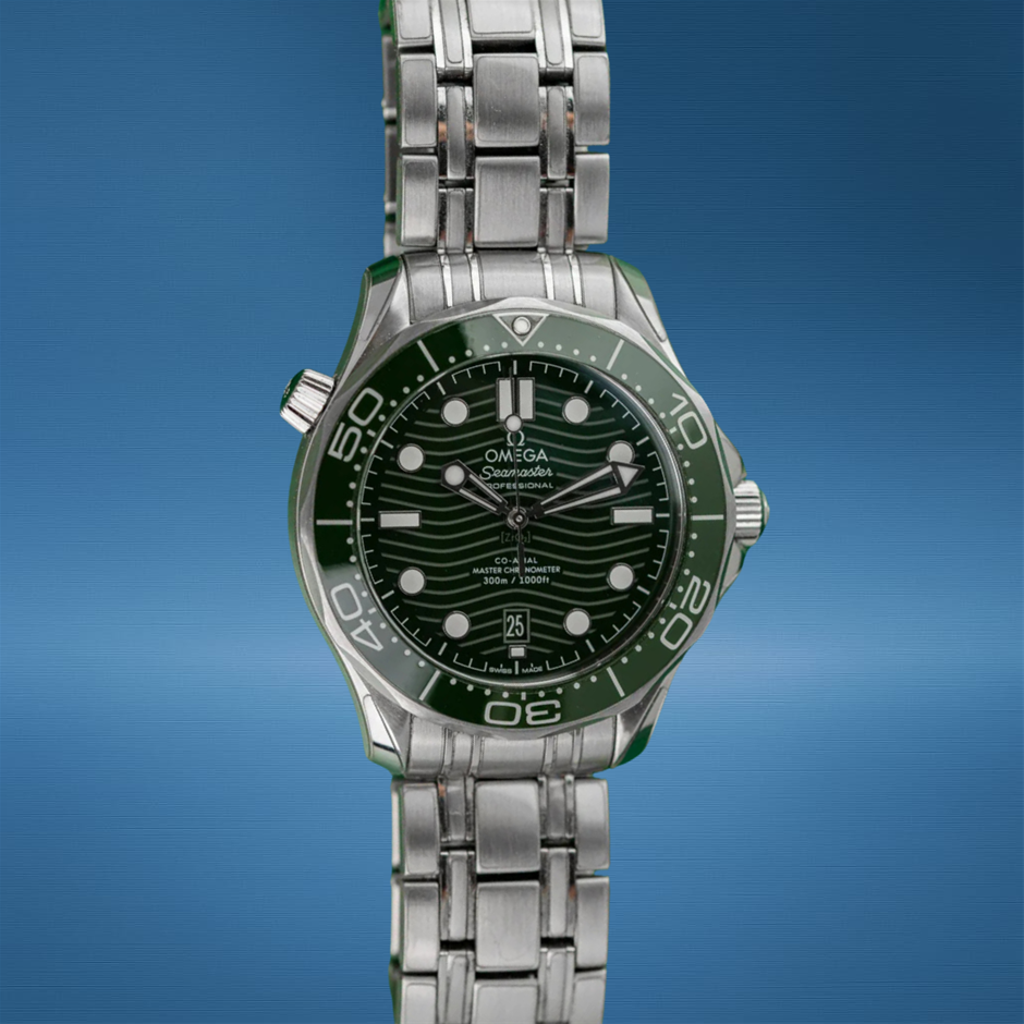 OMEGA SEAMASTER DIVER 300M 42MM STAINLESS STEEL 210.30.42.20.10.001 AUTO