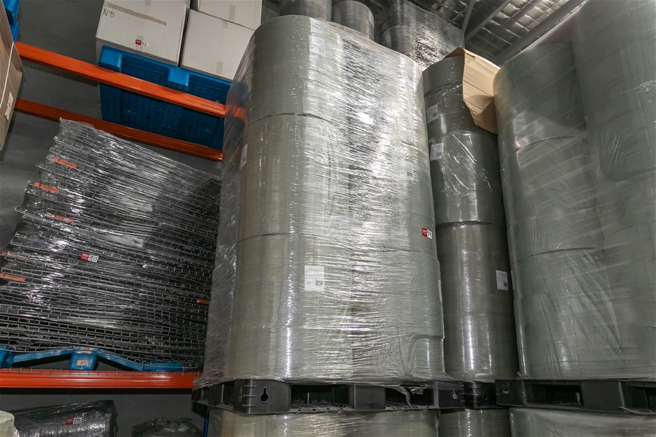 Face Protection Masks Manufacturing Component Stock (Unused)