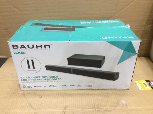 Bauhn 2.1 Channel Soundbar and Wireless Subwoofer