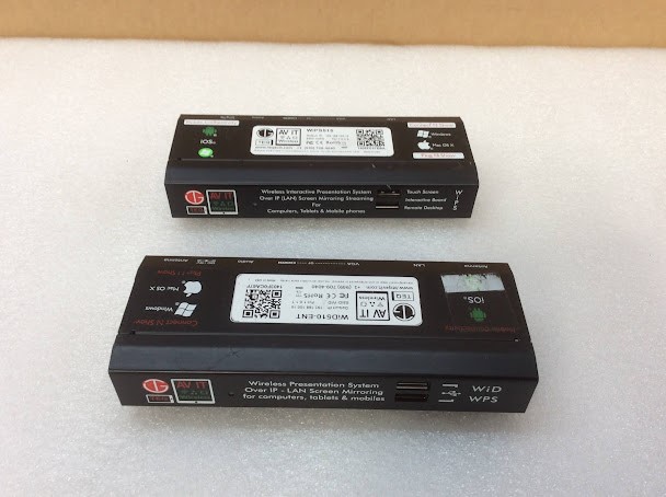 TEQ AVIT WiD510-ENT&WiPS515 WIFI Presentation System (Lot of 2)