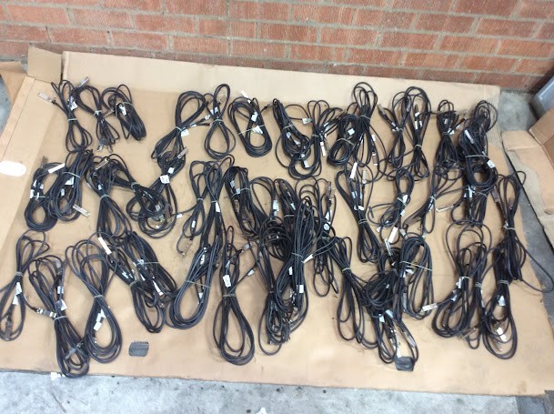 HPE JG081C Mixed Brand and Model Cables (Lot of 46)