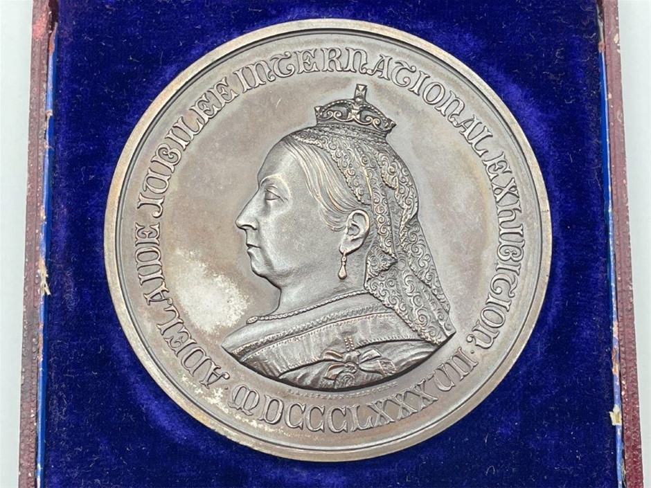 Adelaide Jubilee International Exhibition bronze medal, 1887