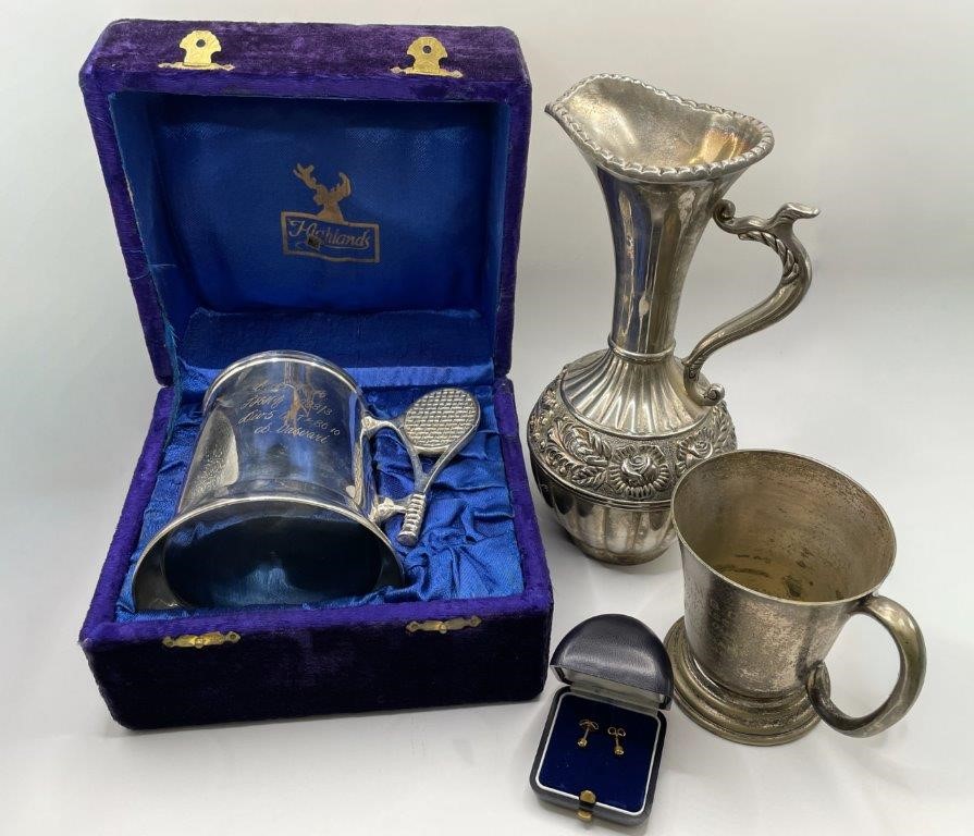 5 x Assorted Sporting Memorabilia & Jewellery