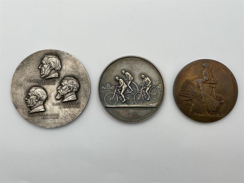 3 x World Historical Medals