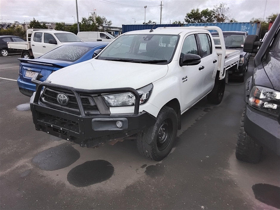 2020 Toyota Hilux 4x4 SR GUN126R Turbo Diesel Automatic Crew Cab Chassis