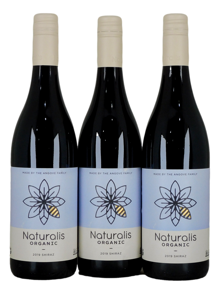 The Angove Family Naturalis Organic Shiraz 2019 (3x 750mL)