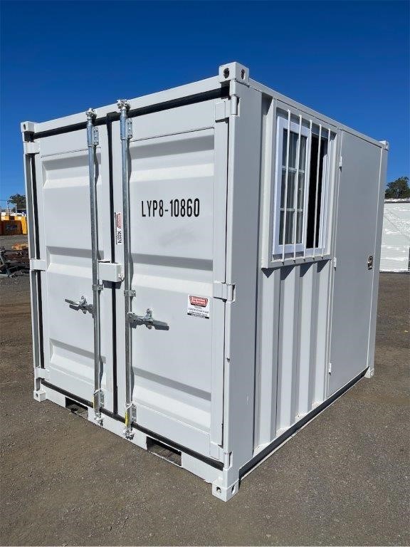 8ft Storage Container (Unused) -Toowoomba