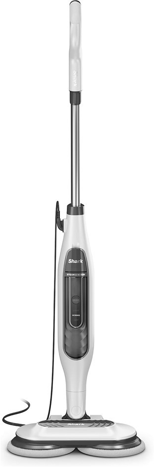 SHARK Steam & Scrub Mop, White.