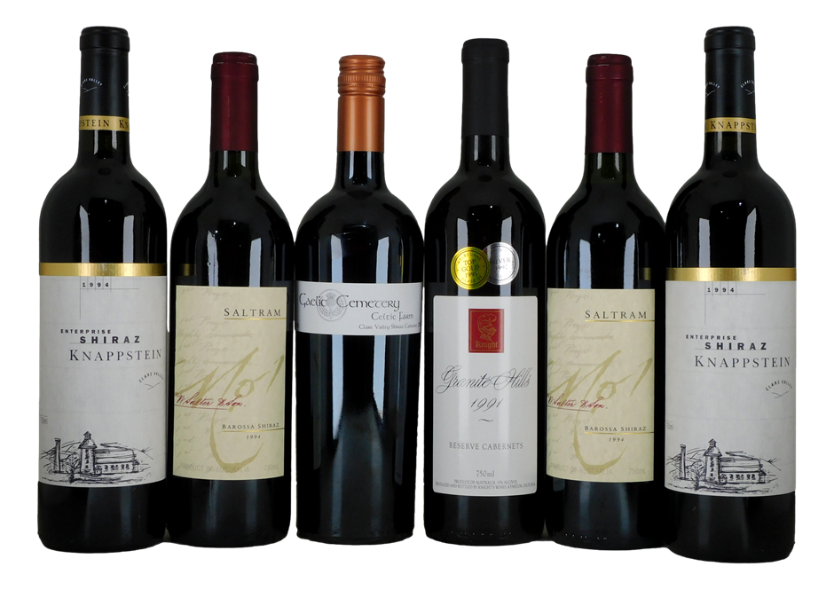 Pack of Assorted Red Wine (6x 750mL), Multi Region.