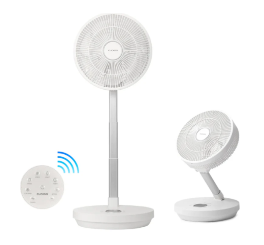 Cuckoo Cordless Foldable Air Circulator CF-ECL1010WH