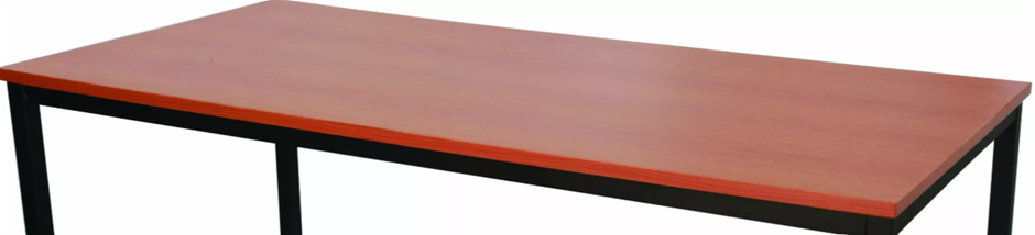RAPIDLINE Table Top only, Cherry, 1200 mm Width x 600 mm Depth. Ideal for s