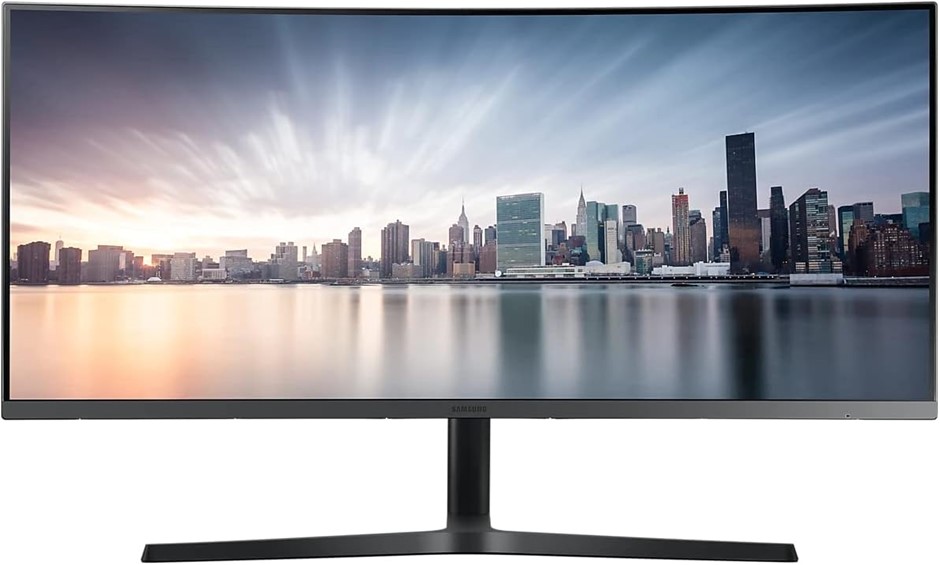 SAMSUNG 34" 21:9 3440X1440 ULTRA WQHD CURVED. NB: minor use, no box.