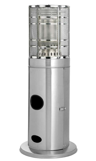 GASMATE STAINLESS STEEL DELUXE AREA  OUTDOOR HEATER, model no: AH2069CS. NB