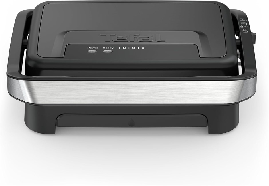 TEFAL Inicio Compact Sandwich Press 2-slice, Toast, Quick Meals, Non-Stick