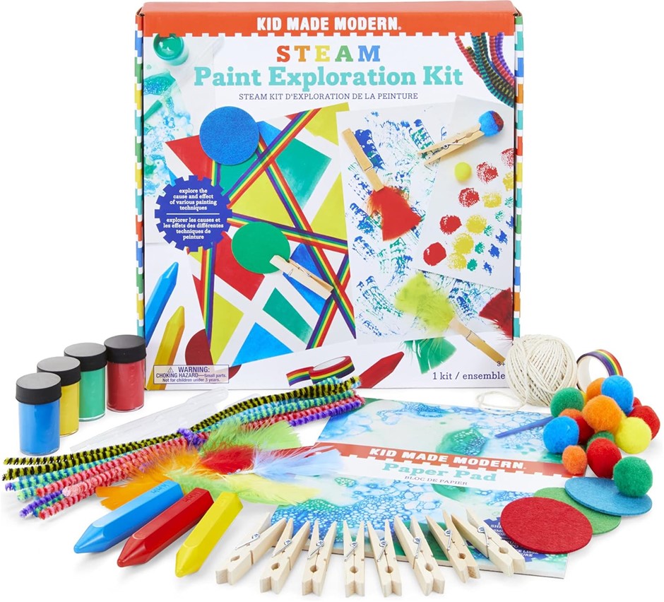 2 x Assorted Kids Craft Activty & Writing Aid, Comprising: 1 x KID MADE MOD