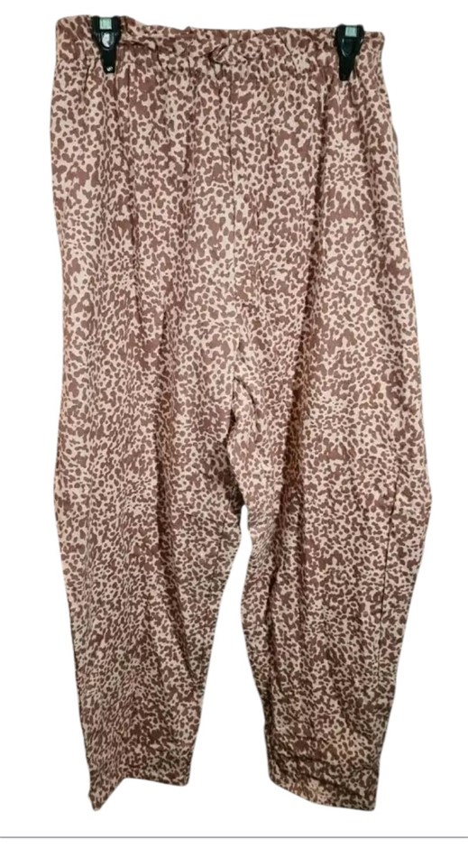 Women's Printed Flannelette Pants (Size 22)