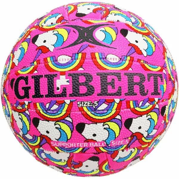 GILBERT Supporter Netball (Size: 5)