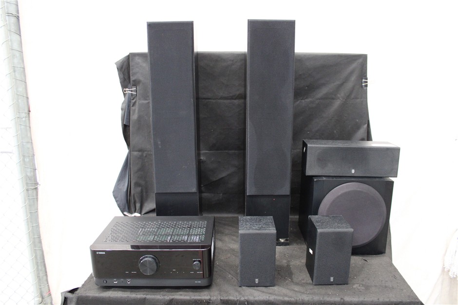 Yamaha RX-V6A Channel AV Receiver with Speaker Package