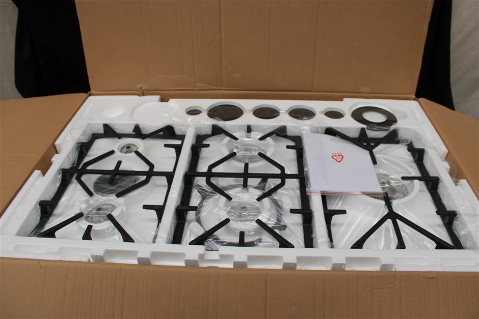 Cardini GC9S300 90cm Stainless Steel 5 Burner Gas Stove