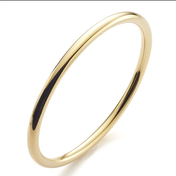 BIJ'OR-18ct Heavy YellowGold Plated, 63mm Wide Classic Heavy-USA,RRP $150