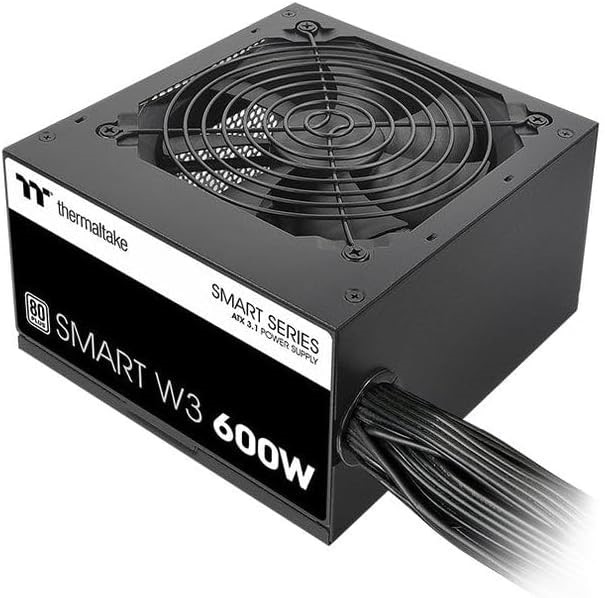 THERMALTAKE Smart W3 600W 80 Plus ATX 3.1 PSU, PS-SPW-0600NNFAWA-1