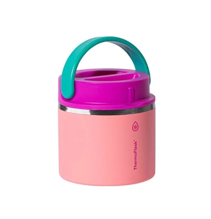 2 x THERMOFLASK Insulated Food Jars, 950ml, Pink.