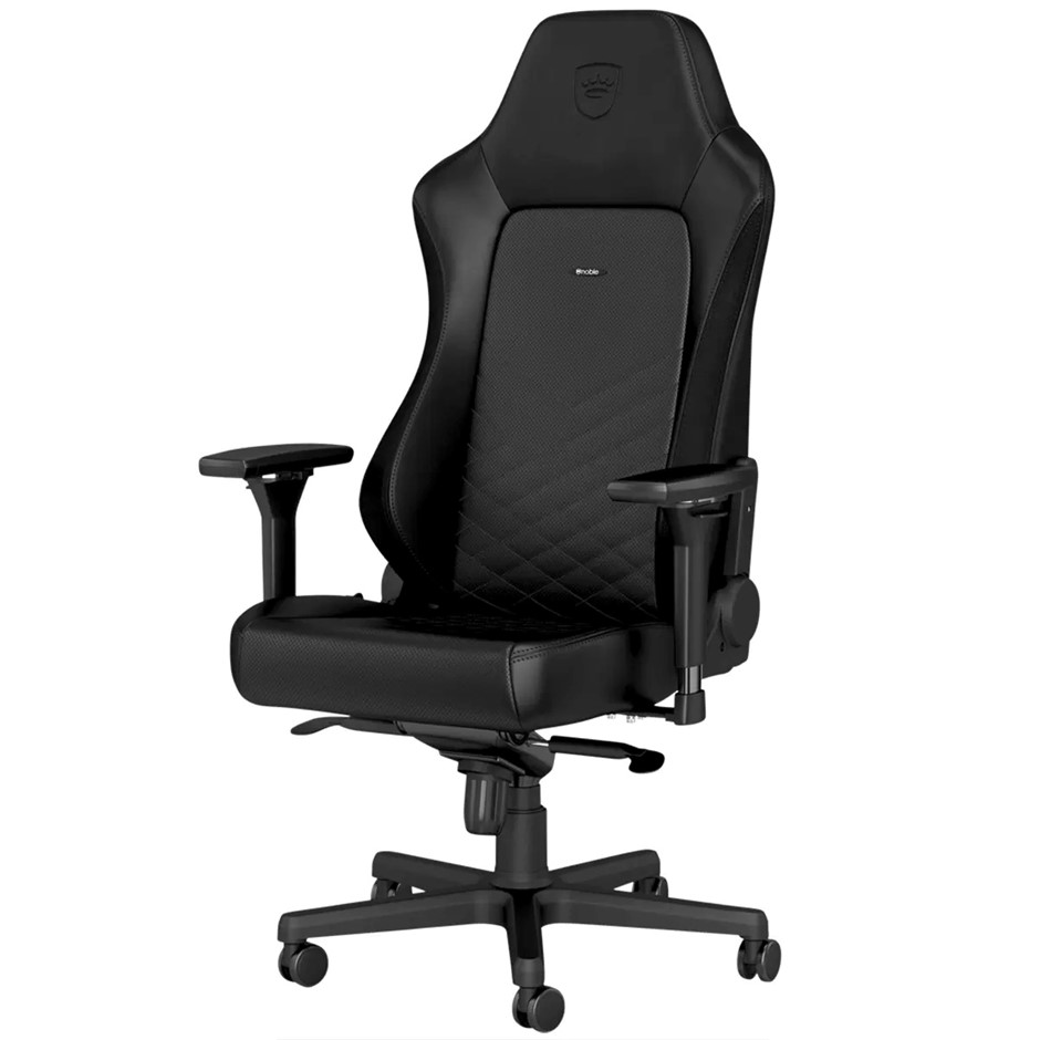 NOBLECHAIRS Hero Gaming Chair, Black. NB: Assembled, has been used.