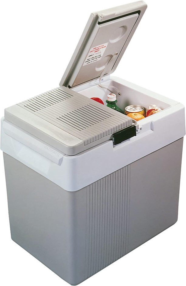 KOOLATRON Thermoelectric Iceless 12V Electric Cooler/Warmer Box, 31L, Grey/