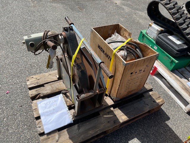 <p>U-Fuse 250 Facer and Electric Hoist</p>