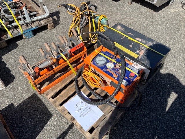 Ritmo 160 Polywelder with Inserts Powerpack Shaver and Heaterplate