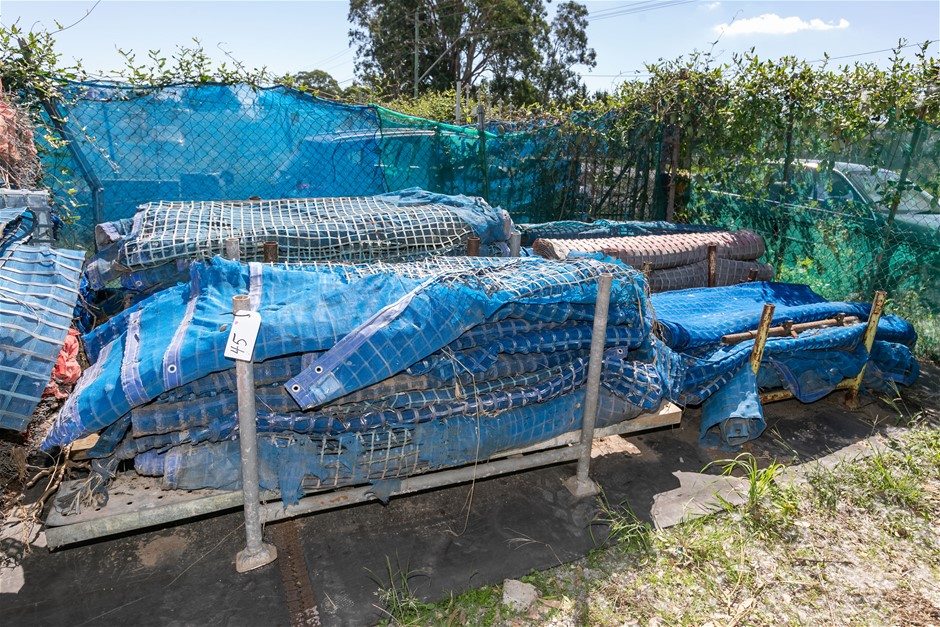 Fire Retardant Containment Enclose Scaffolding Mesh