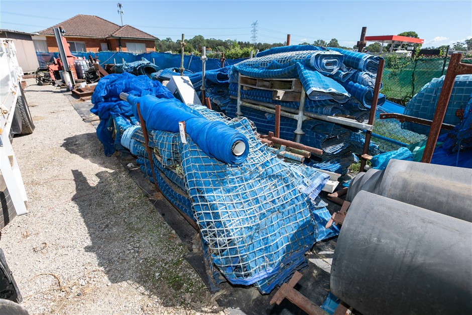 Fire Retardant Containment Enclose Scaffolding Mesh