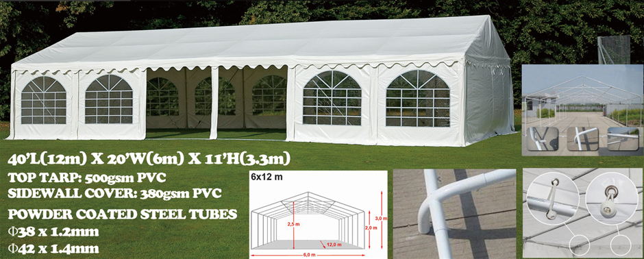 20ft x 40ft Marquee / Party Tent (Unused)