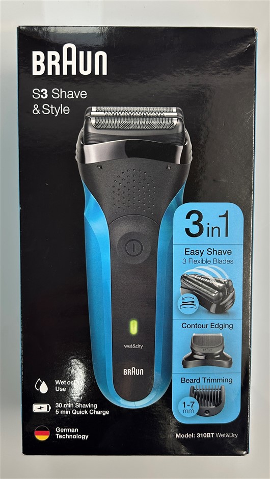 Braun Series 3 310BT Shave & Style Electric Shaver