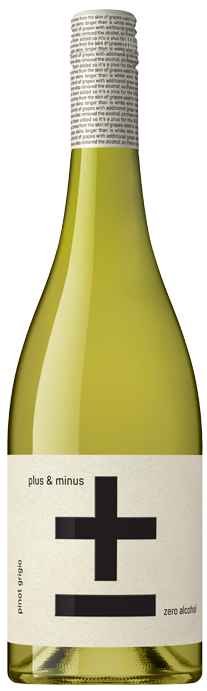 Plus & Minus (Zero Alcohol) Pinot Grigio