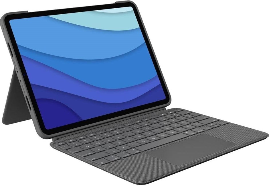LOGITECH Combo Touch Oxford Grey for iPad Pro 11-inch 1st, 2nd, 3rd gen. NB