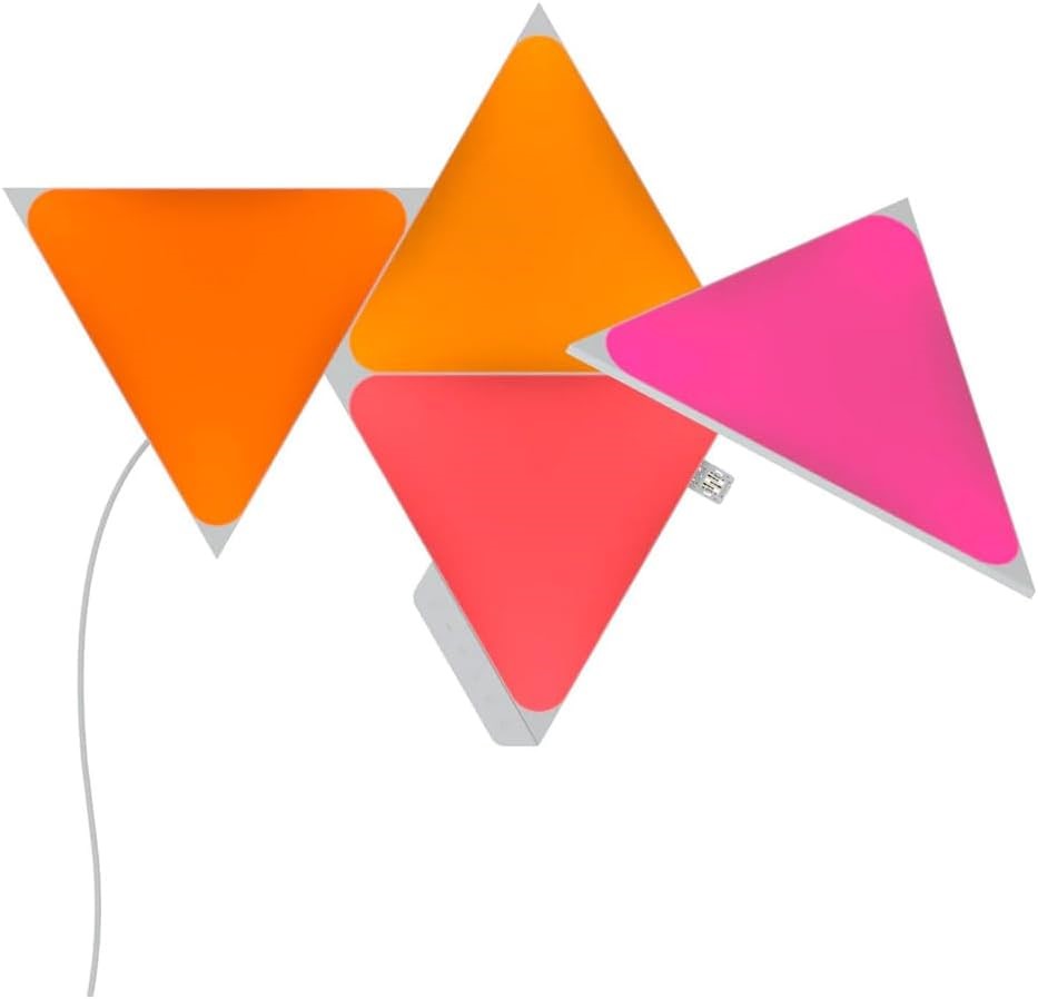 Nanoleaf NL47-2005TW-4PK Shapes Triangles Starter Kit- 4 Pack. NB: Minor Us