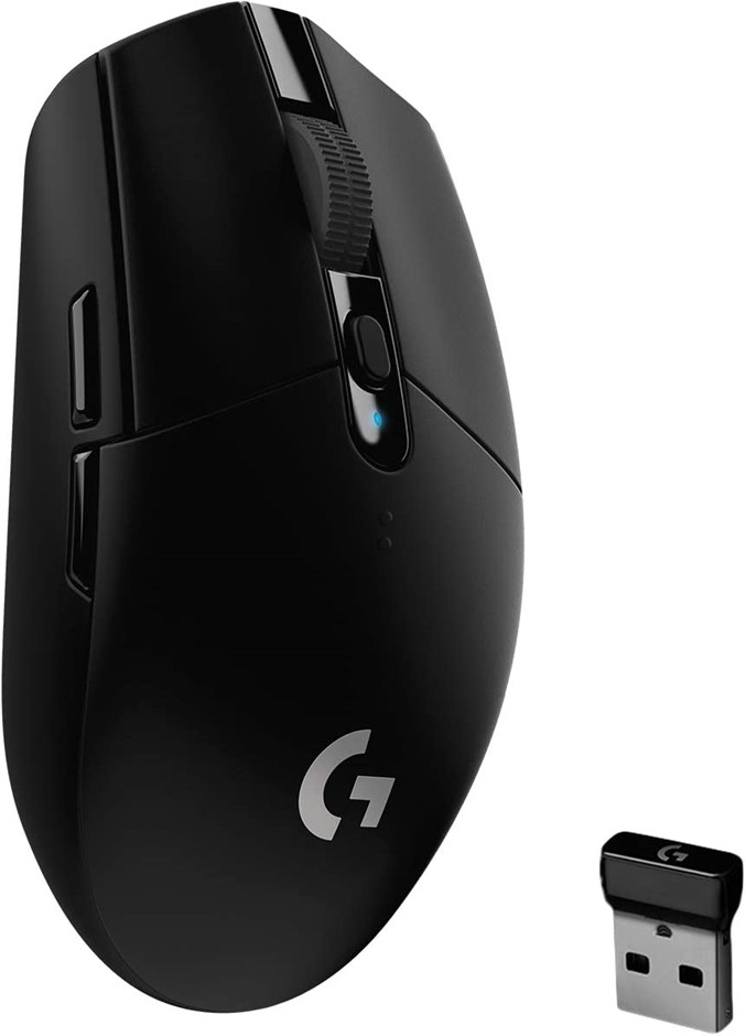 LOGITECH G305 Lightspeed Wireless Gaming Mouse Black. NB: Used.