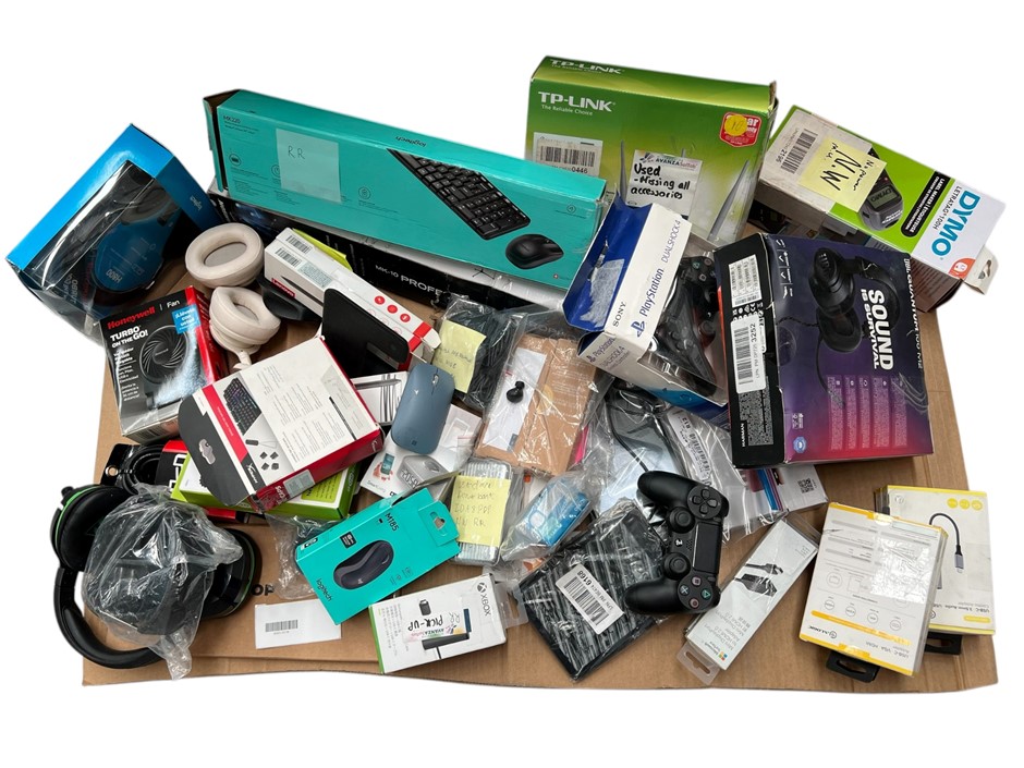 Assorted Gaming, Electronics, Computing & Acessories Bundle, REFER TO IMAGE