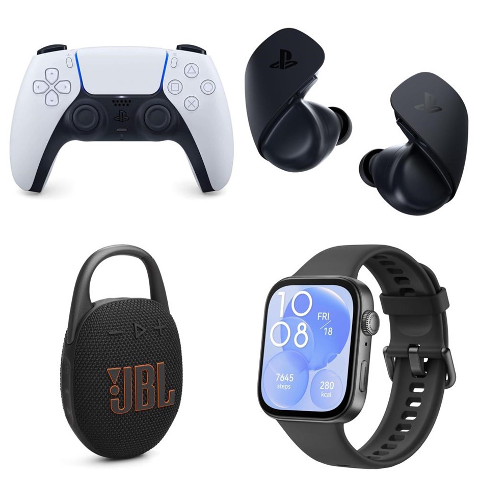 4 x Assorted Gaming Accessories. 1 x PLAYSTATION DualSense Wireless Control