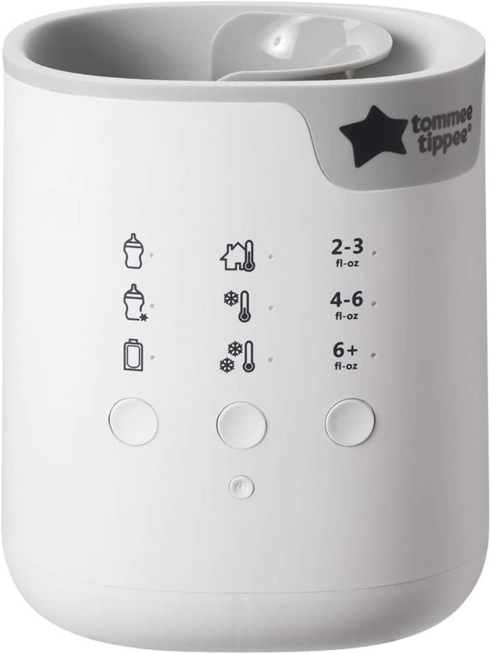 TOMMEE TIPPEE Pouch and Bottle Warmer, White/ Black.