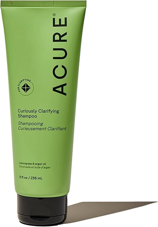 ACURE Clarifying Lemongrass Shampoo & Conditioner, 236ml.