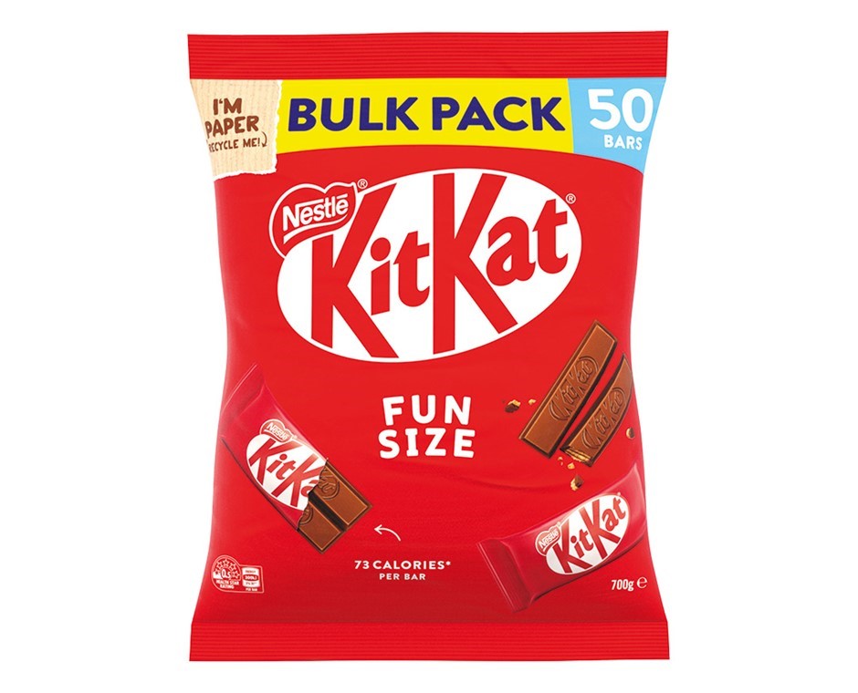 2 x Assorted Chocolate Packs, Incl: NESTLE KitKat Bulk Pack, 700g & NESTLE