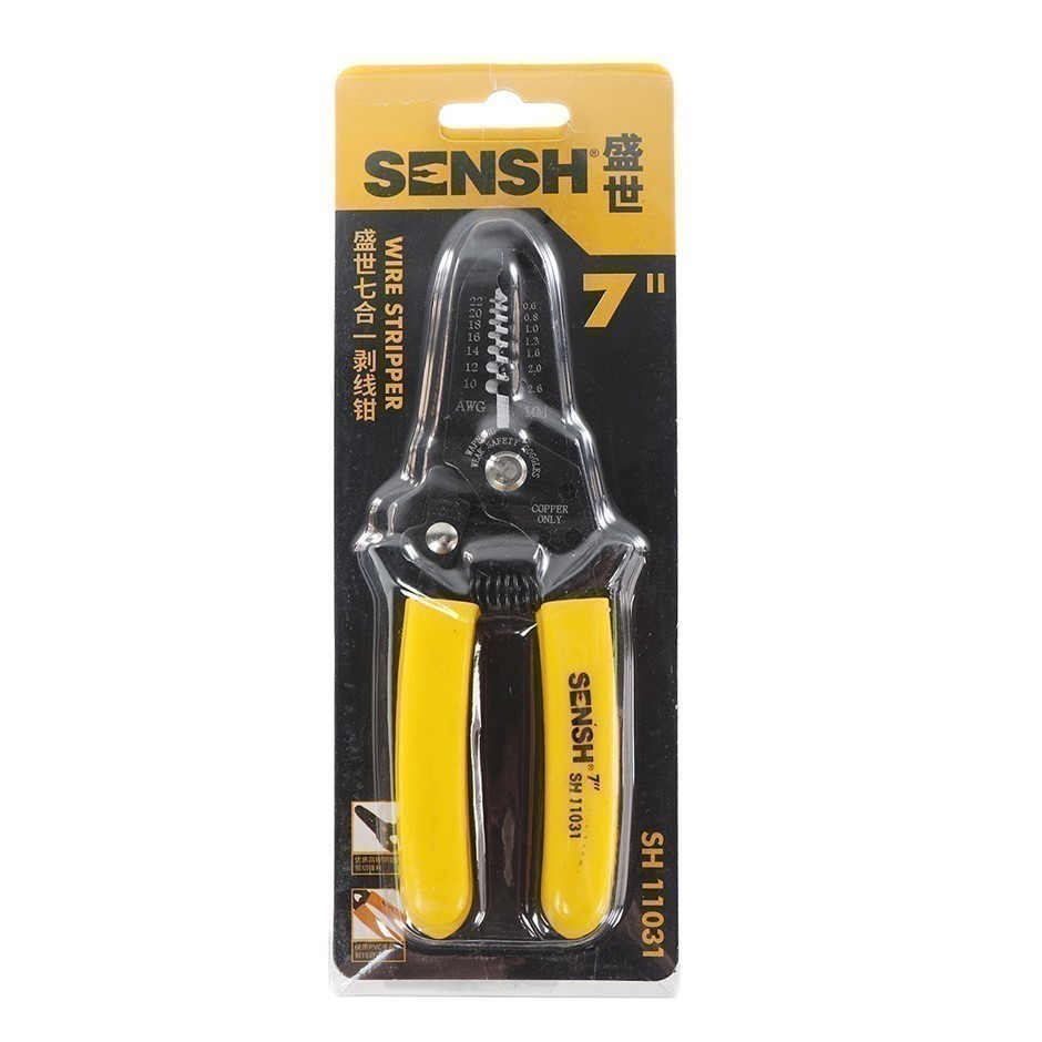 2 x SENSH 175mm Wire Stripper Pliers 0.6 to 2.6mmCapacity.