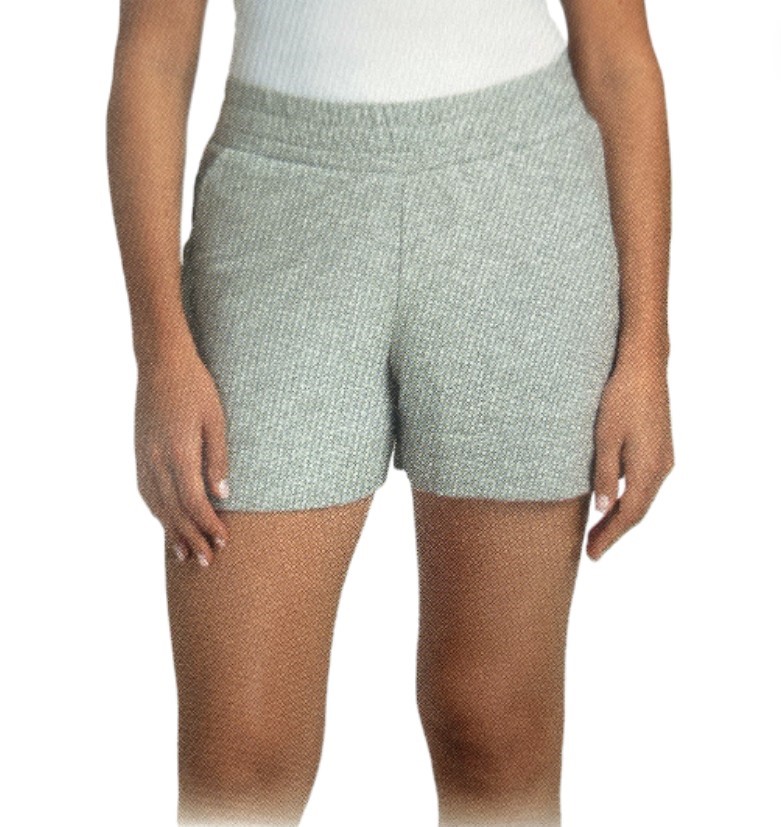 2 x BOSTON TRADERS Women's Lounge Shorts, Size M, Light Grey Heather.