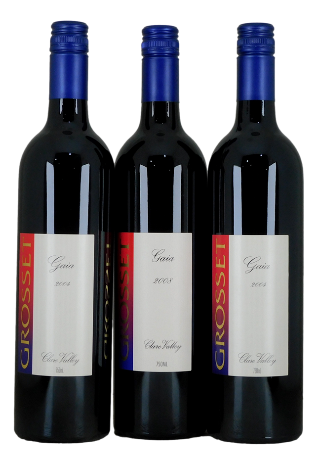 Grosset Gaia 2004/2008 (3x 750mL)