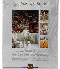 NADIA COMANICI SIGNED OLYMPICS 'PERFECT 10' PRINT